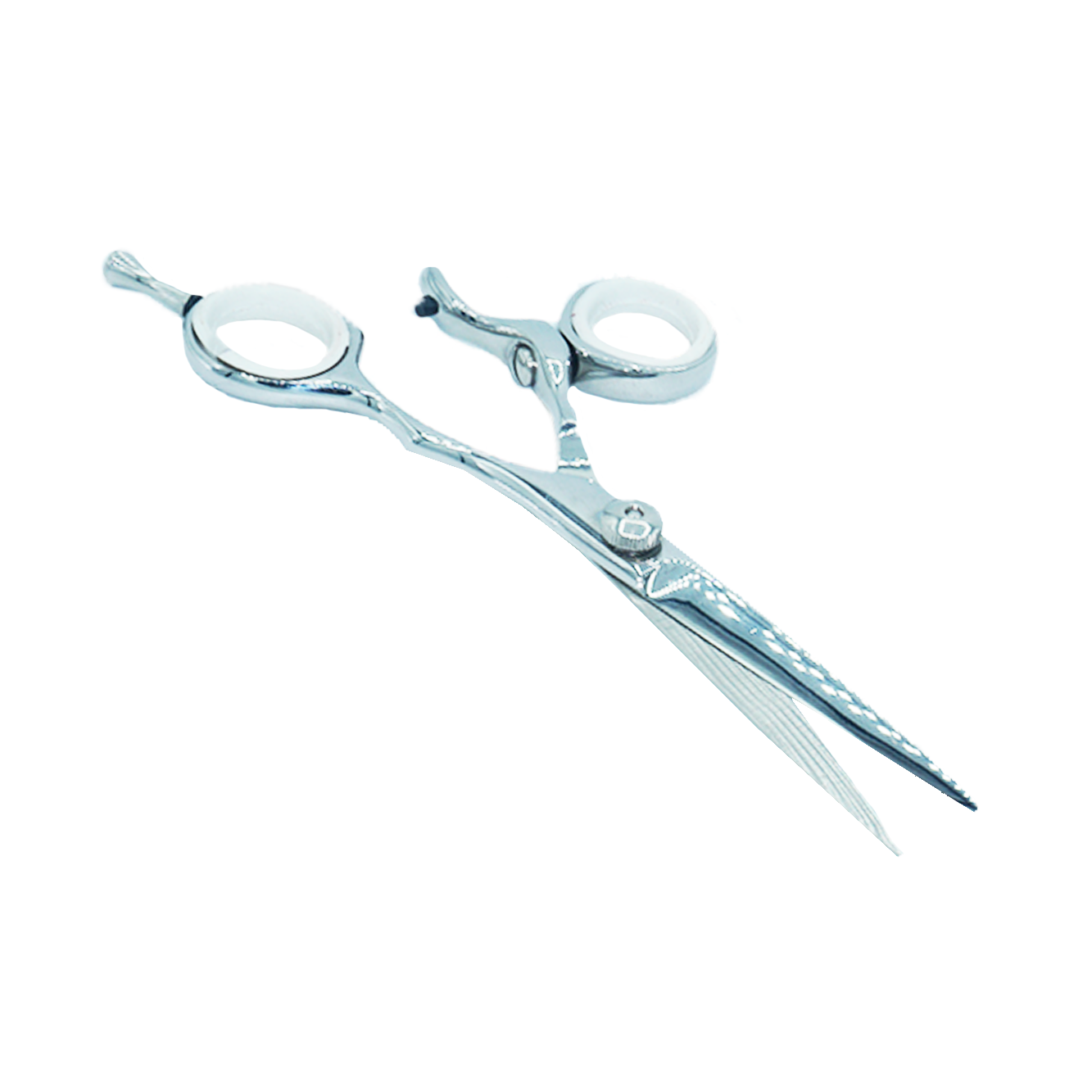 Forbici parrucchiere 14,5 cm guarnizione bianca 1003 - 1