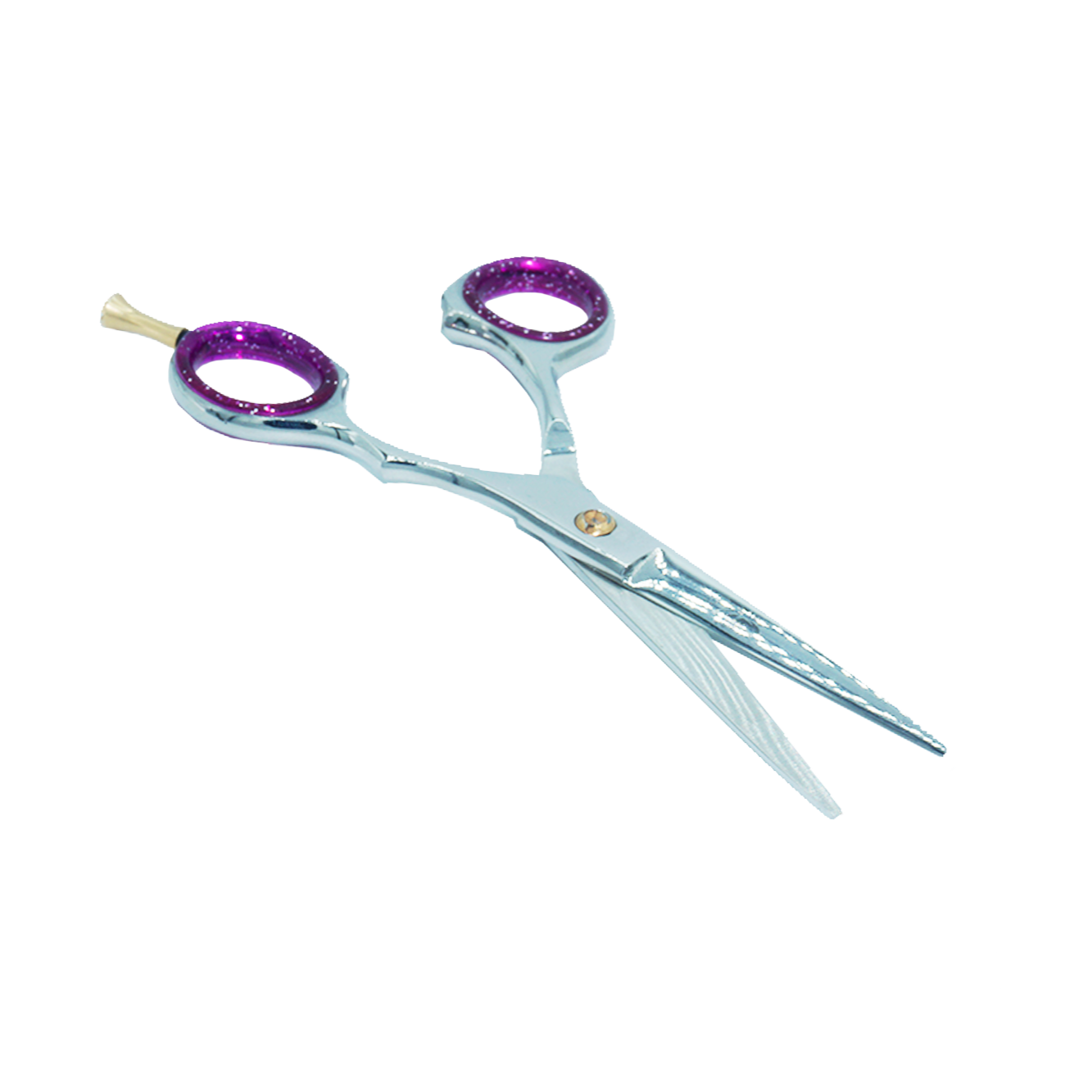 Forbici parrucchiere 14,5 cm guarnizione viola 1003 - 4